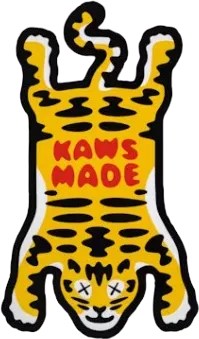 Human Made x KAWS Made Beach Towel Yellow